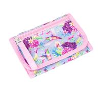 Baagl Pochette tour de cou pour enfant - Portefeuille pour garçon - Porte-monnaie, mini porte-monnaie, monnaie, Motif colibri