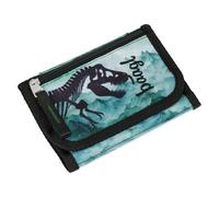 Baagl Pochette tour de cou pour enfant - Portefeuille pour garçon - Porte-monnaie, mini porte-monnaie, monnaie, Dinosaure