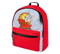 Baagl Sac à dos de maternelle pour garçons et filles, sac à dos de maternelle, petit sac à dos pour bébé, sac à dos pour enfant avec sangle de poitrine, Tom & Jerry