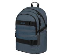 Baagl Sac à dos d'école pour garçons, filles, adolescents - Sac à dos skateboard - Sac à dos pour enfant avec compartiment pour ordinateur portable et sangle de poitrine pour l'école, l'école