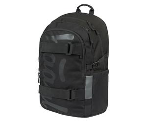 Baagl Sac à dos d'écolier pour garçons, filles, adolescents - Sac à dos pour skateboard - Sac à dos pour enfant avec compartiment pour ordinateur portable et sangle de poitrine pour l'école, le