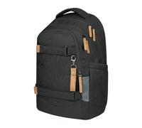 Baagl Sac à dos d'écolier pour garçons, filles, adolescents - Skate Max - Sac à dos pour skateboard - Avec compartiment pour ordinateur portable et sangle de poitrine - Pour l'école, le collège et