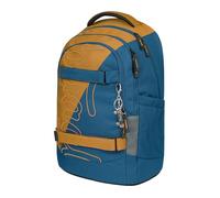 Baagl Sac à dos d'écolier pour garçons, filles, adolescents - Skate Max - Sac à dos pour skateboard - Avec compartiment pour ordinateur portable et sangle de poitrine - Pour l'école, le collège et
