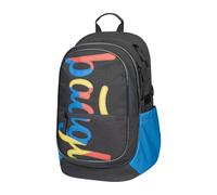 Baagl Sac à dos pour enfant, sac à dos d'écolier pour enfants, avec dos ergonomique, sangle de poitrine et éléments réfléchissants, Mélange de logos