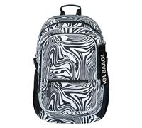 Baagl Sac à dos scolaire pour filles - Sacs d'école pour enfants avec dos ergonomique, sangle de poitrine et éléments réfléchissants (Mixture)