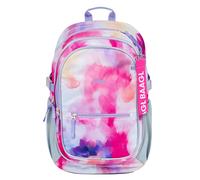Baagl Sac à dos scolaire pour filles - Sacs d'école pour enfants avec dos ergonomique, sangle de poitrine et éléments réfléchissants (Painting)
