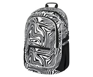 Baagl Sac à dos scolaire pour filles - Sacs d'école pour enfants avec dos ergonomique, sangle de poitrine et éléments réfléchissants (Mixture)