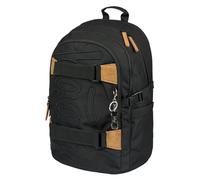 Baagl Sac à dos scolaire pour garçons, filles - Sacs d'école pour enfants avec dos ergonomique, sangle de poitrine et éléments réfléchissants (Skate Darkness)