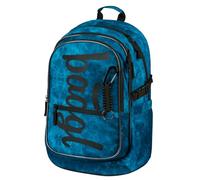 Baagl Sac à dos scolaire pour garçons - Sacs d'école pour enfants avec dos ergonomique, sangle de poitrine et éléments réfléchissants (Ocean)