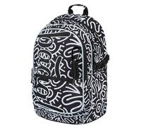 Baagl Sac à dos scolaire pour garçons - Sacs d'école pour enfants avec dos ergonomique, sangle de poitrine et éléments réfléchissants (Element)