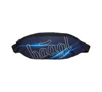 Baagl Sac banane pour enfants - Sac banane pour garçons, filles, adolescents - Sac à bandoulière élégant en matériau robuste avec fermeture éclair à double sens, Bluelight, Fashion