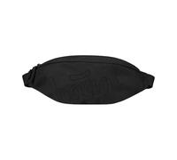 Baagl Sac banane pour enfants - Sac banane pour garçons, filles, adolescents - Sac à bandoulière élégant en matériau robuste avec fermeture éclair à double sens, Noir uni., Fashion