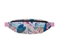 Baagl Sac Banane pour Enfants - Sac Banane pour garçons, Filles, Adolescents - Sac à bandoulière élégant en matériau Robuste avec Fermeture éclair à Double Sens, Leafs, Einheitsgröße, Moderne