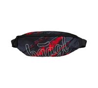 Baagl Sac banane pour enfants - Sac banane pour garçons, filles, adolescents - Sac à bandoulière élégant en matériau robuste avec fermeture éclair à double sens, Volcan, Fashion