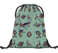 Baagl Sac de Gym Étanche - Pour Enfants, Femmes et Hommes - Sport, Scolaire et Maternelle - Harry Potter Fantastic Beasts