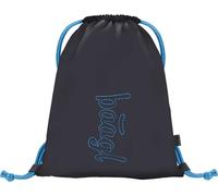 Baagl Sac de gym pour garçon, sac à chaussures étanche pour enfants, école et maternelle, sac à dos de sport, sac de gym, Mélange de logos
