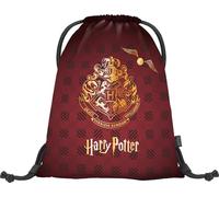 Baagl Sac de gym pour garçon, sac à chaussures étanche pour enfants, école et maternelle, sac à dos de sport, sac de gym, Harry Potter Poudlard Bordeaux