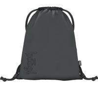 Baagl Sac de gym pour garçon, sac à chaussures imperméable pour enfant, école et jardin d'enfants Sac de sport à cordon pour garçon, sac à dos à cordon (Darkness)