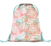 Baagl Sac de sport pour filles, sac à chaussures imperméable pour enfants, écoles et jardins d'enfants Sac de sport à cordon pour garçons, sac à dos à cordon (Sunset)