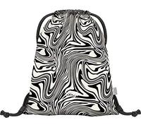 Baagl Sac de sport pour filles, sac à chaussures imperméable pour enfants, écoles et jardins d'enfants Sac de sport à cordon pour garçons, sac à dos à cordon (Mixture)