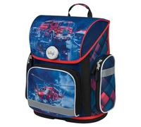 Baagl Sac d'école pour garçons et filles pour 1ère classe (ou 2e classe), ergo sac d'école garçons filles primaire sac à dos léger pour enfants sac à dos scolaire avec sangle de poitrine, Sauveur de