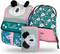 BAAGL Set de 3 Zippy Baby Koala : porte-documents, trousse à crayons, pochette