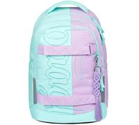 Baagl Ensemble de 5 Sacs à Dos d'écolier pour garçons, Filles, Adolescents (Skateboard, Sac à Dos Skate Max, Trousse, Sac de Gym, Sac de Sport, Sac Banane), Cartable Ergonomique, 30 l, Sweet, L