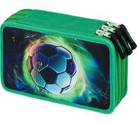 BAAGL Trousse à crayons à trois niveaux pour l'école Ballon de football