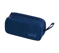 Baagl Trousse à crayons pour enfants avec 3 compartiments - Pour adolescent et enfant, Big Navy, 23 x 11 x 9 cm, Trousse à crayons