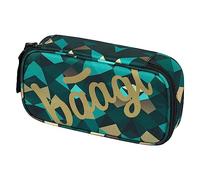 Baagl Trousse à crayons pour fille et garçon - 23 x 12 x 5 cm, Skate Polygon