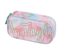 Baagl Trousse à crayons pour fille et garçon - Trousse à crayons Sunset avec 2 compartiments et 12 porte-stylos - Idéal pour l'école