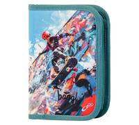Baagl Trousse pour garçons et filles - Trousse d'écolier - Trousse à crayons - Trousse à crayons - Trousse d'école, Skatepark, Trousse à crayons