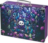 BAAGL Valise pliante avec coins forgés Jungle Panda