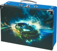 BAAGL Valise pliante avec coins forgés Voiture de course