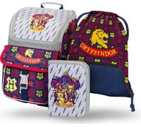 BAAGL Zippy Harry Potter Gryffondor Set de cartables 3 pièces : cartable, trousse à crayons, sac de gym