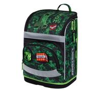 Baagl Zippy Plus Sac à dos d'école ergonomique pour enfant avec sangle de poitrine et ceinture ventrale 21 l, Minecraft Boom, Mittelgroße, Créateur