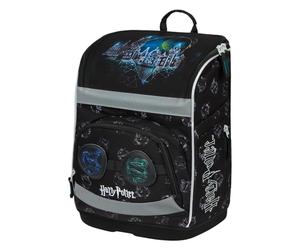 Baagl Zippy Plus Sac à dos d'école ergonomique pour enfant avec sangle de poitrine et ceinture ventrale 21 l, Harry Potter Poudlard Lumos, Taille moyenne, Créateur