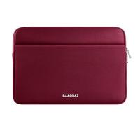 BAAGOAZ Housse 15 Pouces pour MacBook Air 15,3 Pouces M4 M3 M2 2025 2024 2023 Sac Pochette Sacoche de Protection, Rouge