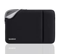BAAGOAZ Housse pour Ordinateur Portable 11-13 Pouces Pochette Sacoche de Protection, Compatible avec 11,6 PC Portable Chromebook, 13,3/13,6 MacBook Pro Air M4 M3 M2 M1 2025 2024 2023 2022, Noir