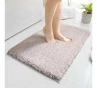 Baahrnom Microfibre Tapis de Bain 40x60 cm,Tapis Salle de Bain Antidérapant | Tapis de Salle de Bain Lavable Machine, Tapis Bain Luxe Absorbant pour Douche, Séjour, Entrée