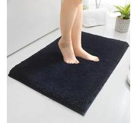Baahrnom Microfibre Tapis de Bain 50x80 cm,Tapis Salle de Bain Antidérapant | Tapis de Salle de Bain Lavable Machine, Tapis Bain Luxe Absorbant pour Douche, Séjour, Entrée