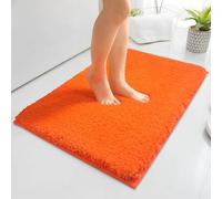 Baahrnom Microfibre Tapis de Bain 50x80 cm,Tapis Salle de Bain Antidérapant | Tapis de Salle de Bain Lavable Machine, Tapis Bain Luxe Absorbant pour Douche, Séjour, Entrée