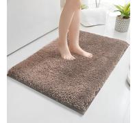 Baahrnom Tapis de Bain 80x120 cm,Tapis Salle de Bain Antidérapant | Microfibre Tapis de Salle de Bain Lavable Machine, Tapis Bain Luxe Absorbant pour Douche, Séjour, Entrée