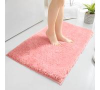 Baahrnom Tapis de Bain 80x120 cm,Tapis Salle de Bain Antidérapant | Microfibre Tapis de Salle de Bain Lavable Machine, Tapis Bain Luxe Absorbant pour Douche, Séjour, Entrée