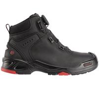 BAAK Botte de sécurité Braxton taille 44 noir/rouge S3 SRC HRO EN ISO 20345 c...