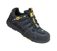 BAAK Chaussure de Sécurité S1P Rick2 Go Et Relax, 1 Pièce, 43, Bleu/Jaune , 71462 43
