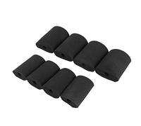 Baalaa Lot de 8 tourne-gobelets en mousse noire pour fixation de gobelet, 283,5 à 1,2 l