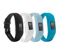 Baaletc - Bracelet coloré pour Garmin Vivofit 3 et Vivofit JR avec fermoir sécurisé, 2 bracelets -, 4 couleurs A.