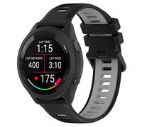 Baaletc Bracelet de rechange 22 mm pour Garmin Forerunner 265/Forerunner 255/Vivoactive 4/Venu 2, bracelet de rechange en silicone pour Amazfit GTR 4/GTR 3 Pro/GTR 3/GTR 2 eSIM/GTR 2e/GTR 47