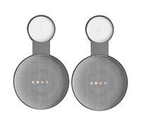 Baaletc Outlet Mural Hanger pour Google Home Mini/Google Nest Mini (2nd Gen) Voice Assistants, Prise Wall Mount Stand Holder pour Home Voice Assistants, Cache la Câble de Home Mini